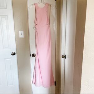 NWT [fame and partners] pale pink axis dress